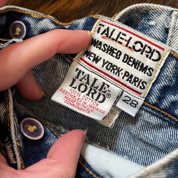 Vintage Tale Lord Washed Denim Jeans - Picture 2 of 11